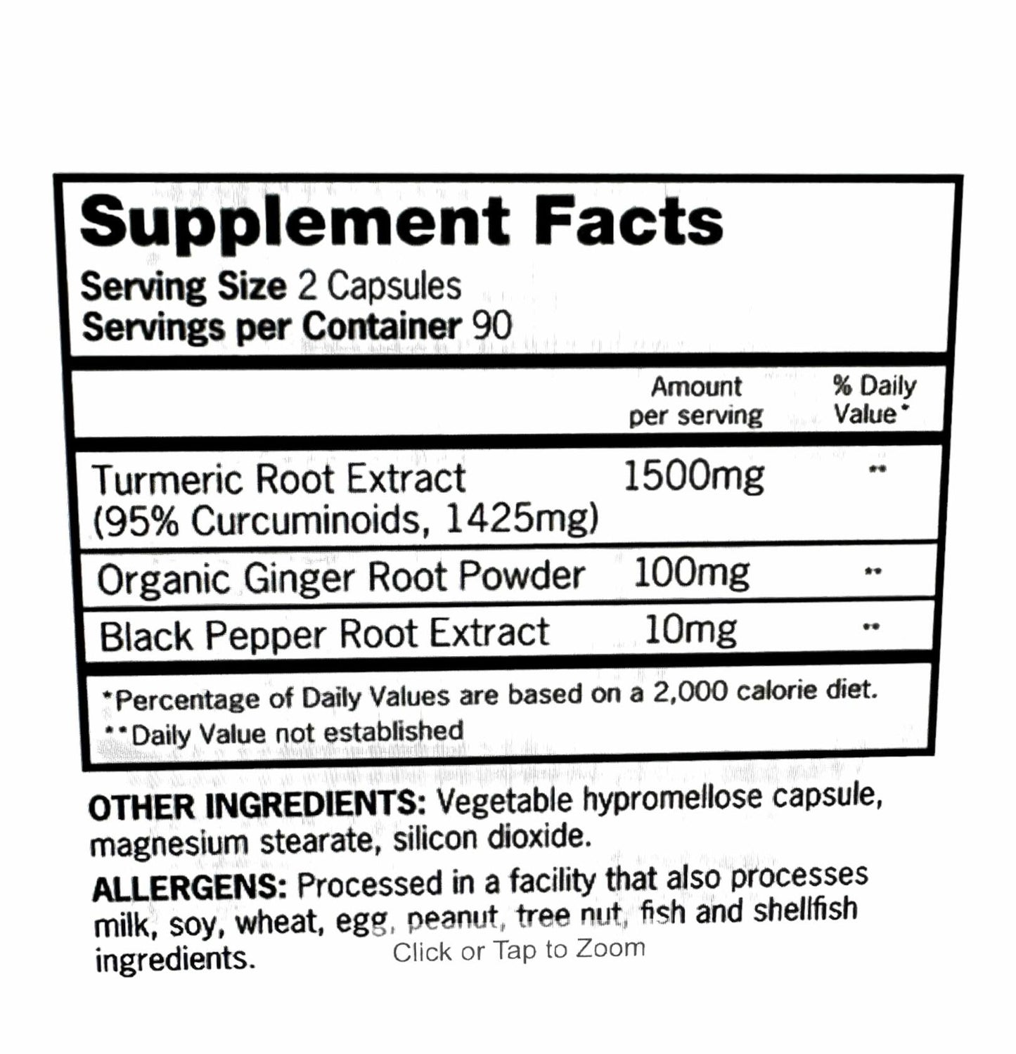 Turmeric Curcumin with Black Pepper and Ginger, Qunol 1500mg Turmeric Extract with 95% Curcuminoids, Enhanced Absorption, Supports Healthy Inflammation Response, 180 Vegetarian Capsules