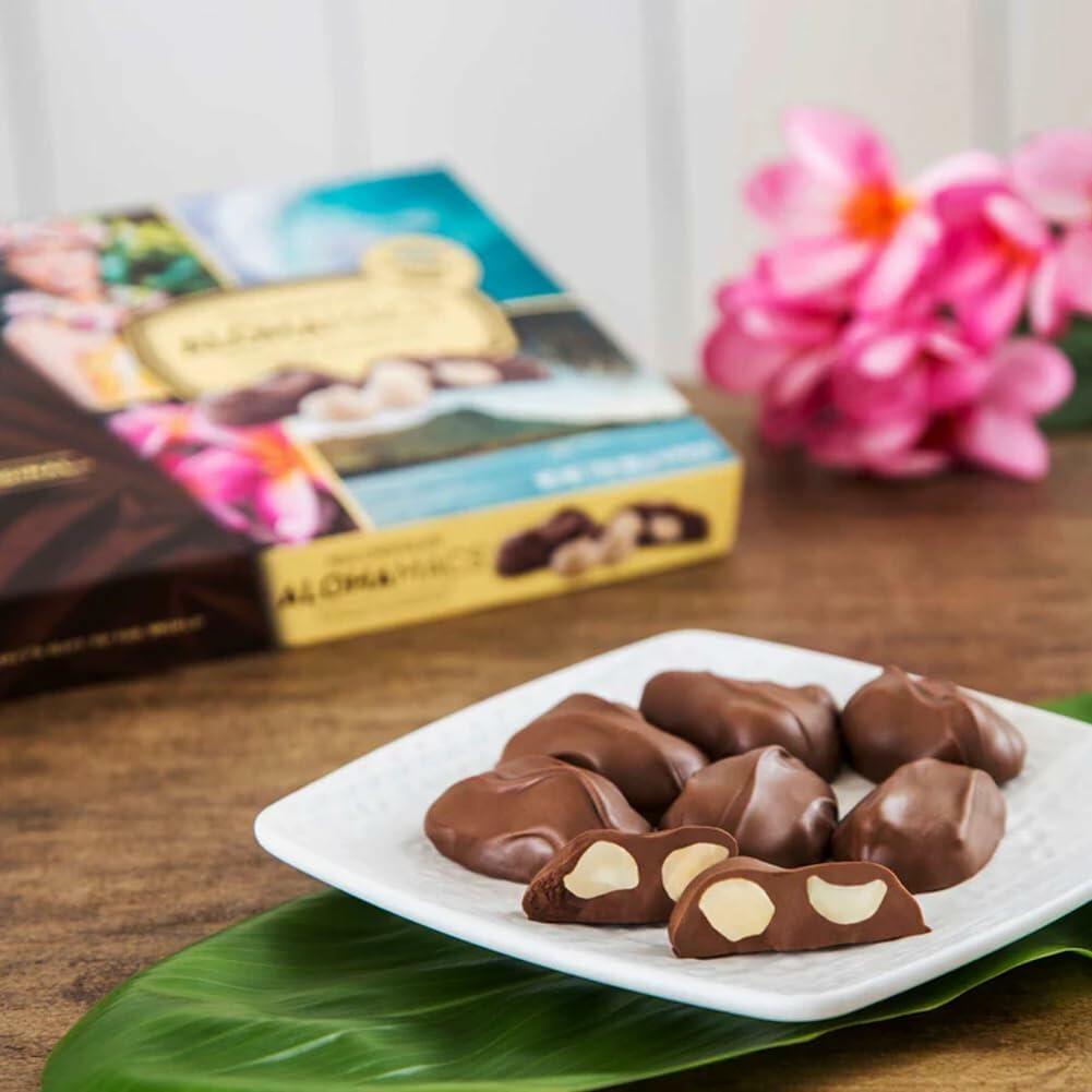 Hawaiian Host Alohamacs Milk Chocolate The Original Chocolate Covered Macadamia Nut, 3 pack 15oz