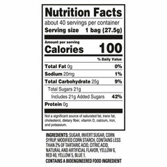 Sour & Chewy Candy, Bulk Pack, 40 - 0.97 oz, SOUR PATCH KIDS