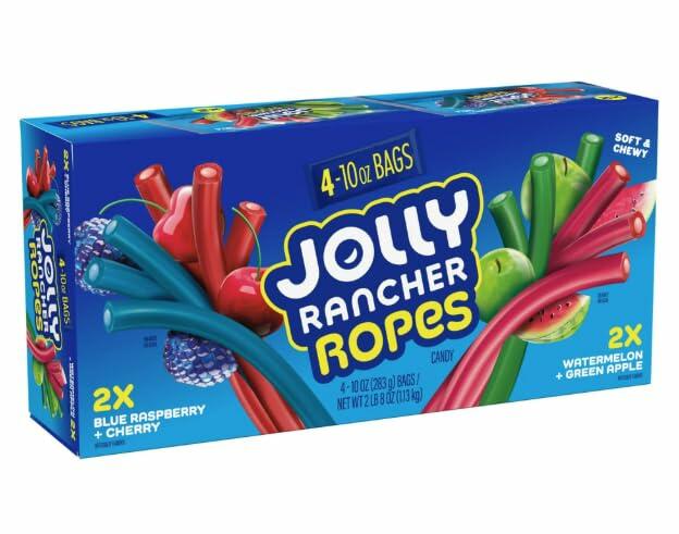JOLLY RANCHER Ropes Variety Pack, 10 oz., 4 pk.