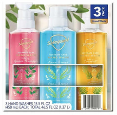 Safeguard Liquid Hand Soap 3-in-1 Ultimate Care Pack (15.5 fl. oz. 3 pk.)