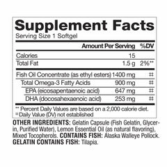 Member's Mark Triple Strength Fish Oil Softgels, 900mg (150 Count)