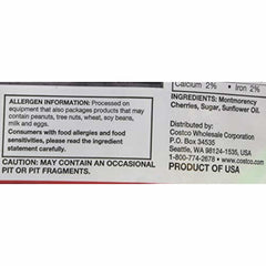 Kirkland Signature Organic Dried Cherries, 20 Ounce