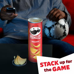 Pringles Potato Crisps Chips, Lunch Snacks, On-The-Go Snacks, Original, 5.2oz Can (1 Can)
