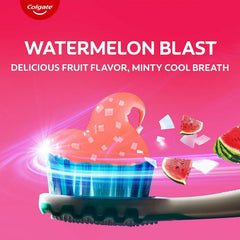 Colgate Maxfresh Toothpaste with Breath Strips, Watermelon Blast & Citrus Fresh, 4 Pack