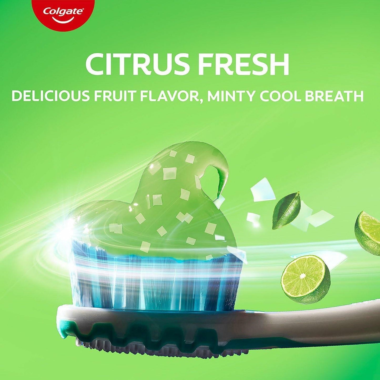 Colgate Maxfresh Toothpaste with Breath Strips, Watermelon Blast & Citrus Fresh, 4 Pack