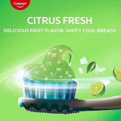 Colgate Maxfresh Toothpaste with Breath Strips, Watermelon Blast & Citrus Fresh, 4 Pack