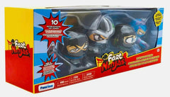 Funrise Fart Ninjas 5-Pack – Motion Activated Action Figures with 10 Fart Sounds – Funny Collectibles with Ninja Combat Poses & Colorful Armor (4 Fart Ninjas, 1 Fart Ninja XL)