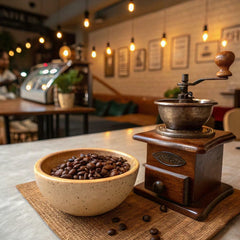 Mt. Comfort Coffee Organic Peru Medium Roast, 2.5 Pounds - Flavor Notes of Nutty, Chocolate, & Citrus - Sourced From Small, Peruvian Coffee Farms - Roasted Whole Beans