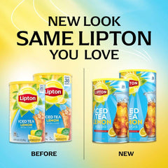 Lipton Lemon Powdered Iced Tea, Sweetened, Makes 38 Quarts