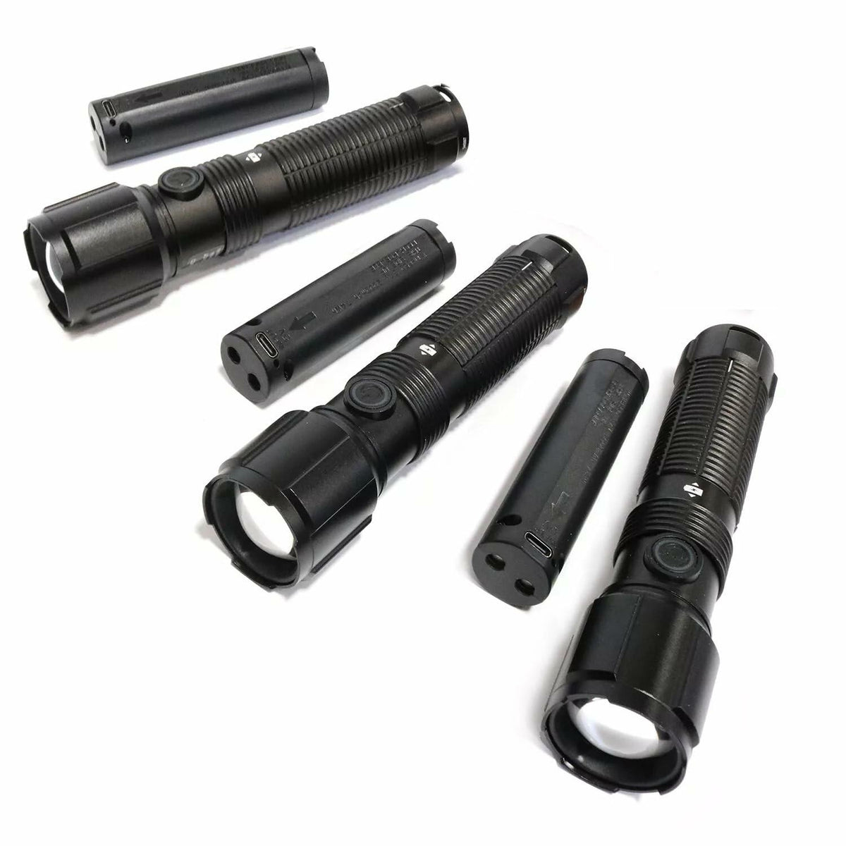 Member's Mark 1700 Lumen Dual Power LED Flashlight Set (Pack of 3)