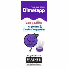 Dimetapp Children's Cold & Cough Day/Night, 4 Fluid Ounce (Pack of 3)