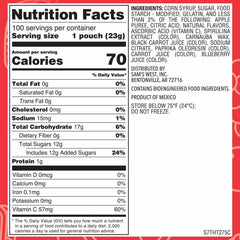 Member's Mark Fruity Snacks, 0.8 Ounce (Pack of 100)
