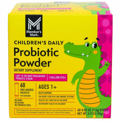 Member's Mark Children's Daily Probiotic Powder, 60 Count