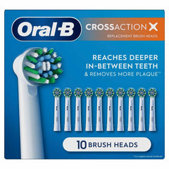 Oral-B Brush Heads Cross Action, 10 Pack
