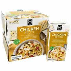 Member's Mark Chicken Broth, 32 Ounce (Pack of 6)