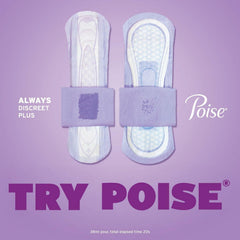 Poise Incontinence Pads, 6 Drop Ultimate Absorbency, 96 Count