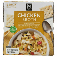 Member's Mark Chicken Broth, 32 Ounce (Pack of 6)