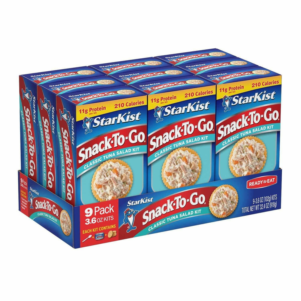 StarKist Tuna Salad Kit, 3.6 Ounce (Pack of 9)