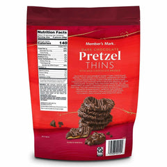 Member's Mark Dark Chocolate Pretzel Thins, 19.2 Ounce