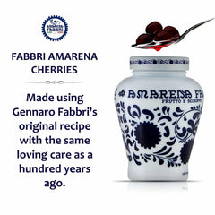 Fabbri Pitted Amarena Wild Cherries in Syrup, Gluten Free, Non- GMO, Vegan, 35.2oz (2lb 3.2oz)