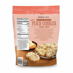 Member's Mark Peach Cobbler Cookie Thins, 16 Ounce