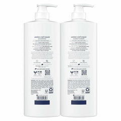 Dove Amino Curls Shampoo and Conditioner, 33.8 Fluid Ounce (Pack of 2)