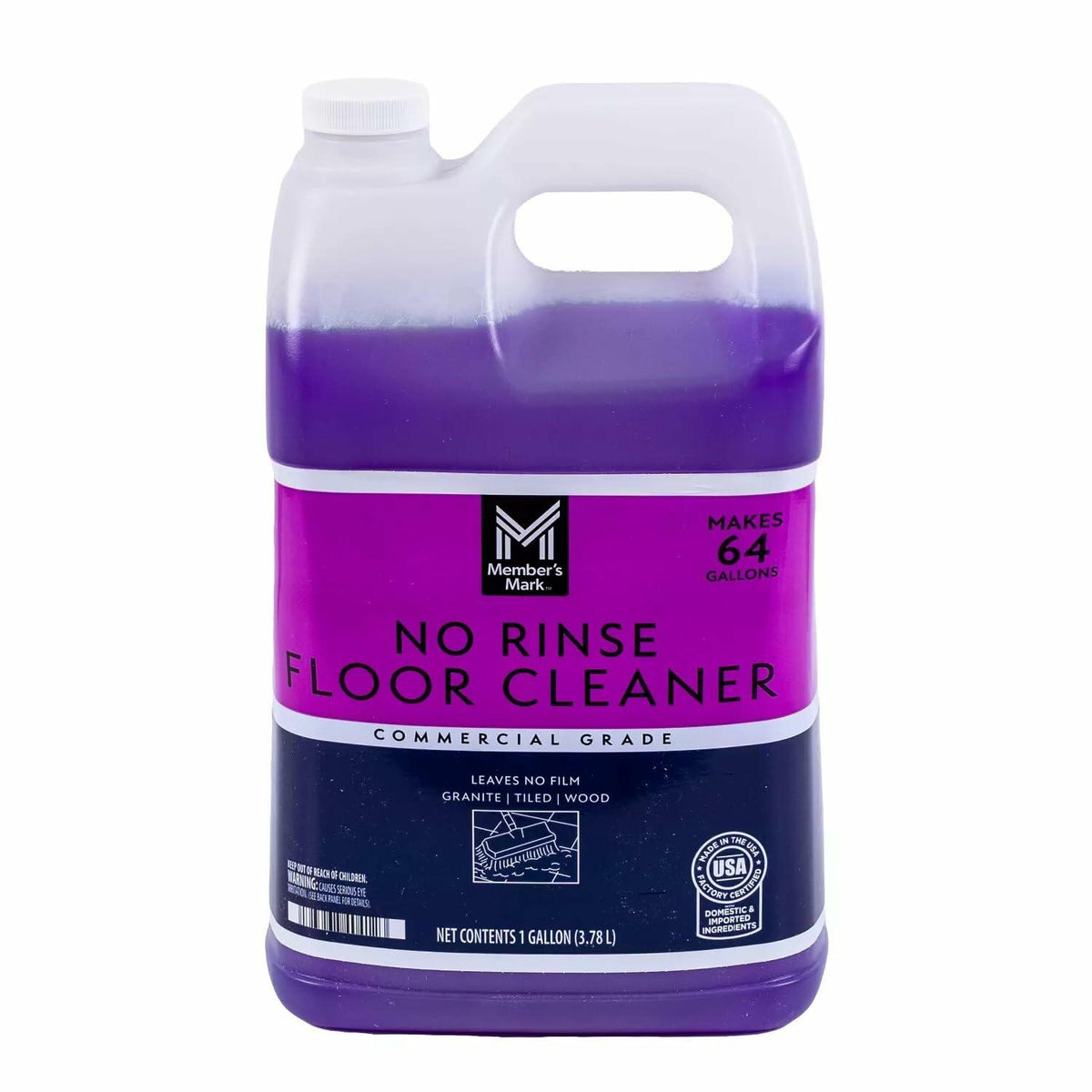 Member's Mark No Rinse Floor Cleaner, 1 Gallon