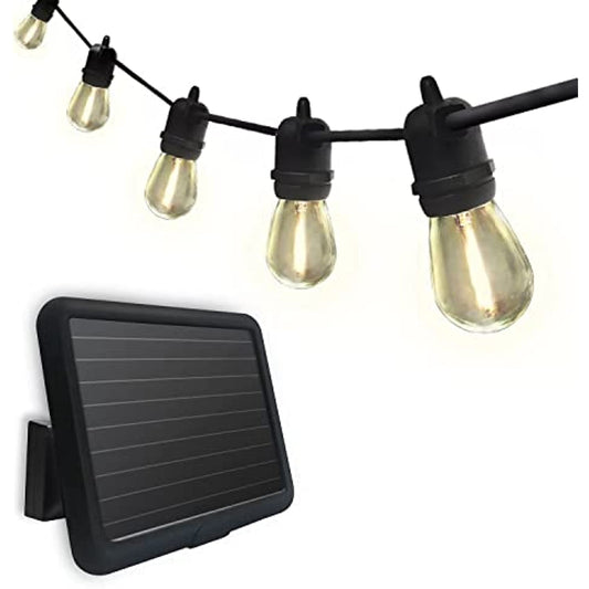 Member's Mark 35' LED Solar String Lights (15 Bulbs), White