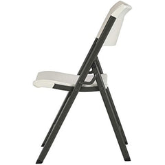 Lifetime Folding Chair, Contemporary - Pack of 4, Almond