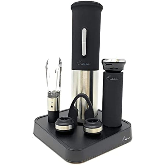 Rabbit Electric Wine Opener Set