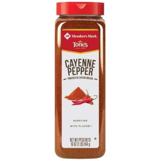 Member's Mark Ground Cayenne Pepper by Tone's 16 oz. A1