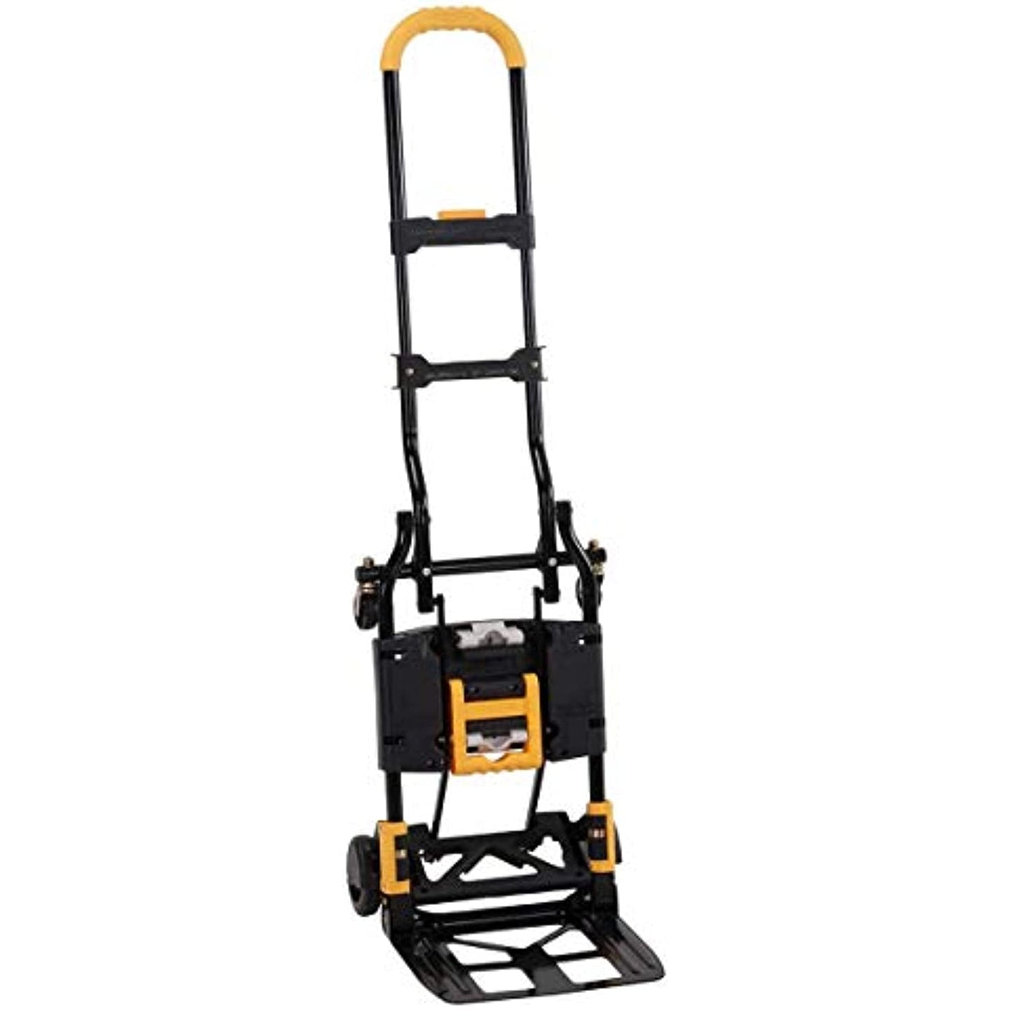 Cosco Shifter 300-Pound Capacity Multi-Position Folding Hand Truck and Cart, Yellow