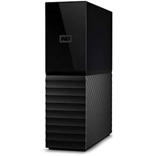 WD 8TB My Book Desktop External Hard Drive, USB 3.0, External HDD with Password Protection and Auto Backup Software - WDBBGB0080HBK-NESN