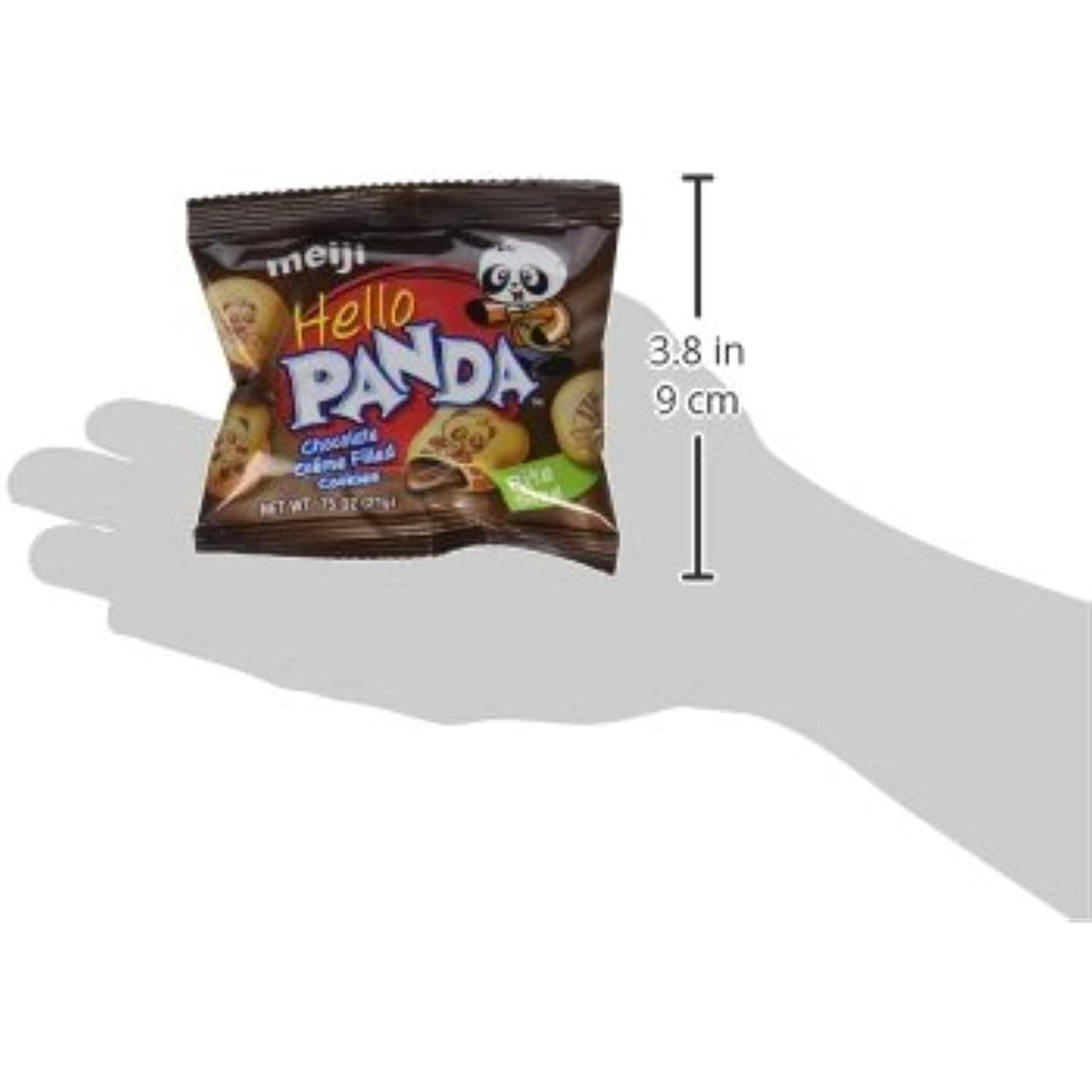 Meiji Hello Panda Chocolate Creme Filled Cookies 32 Bags