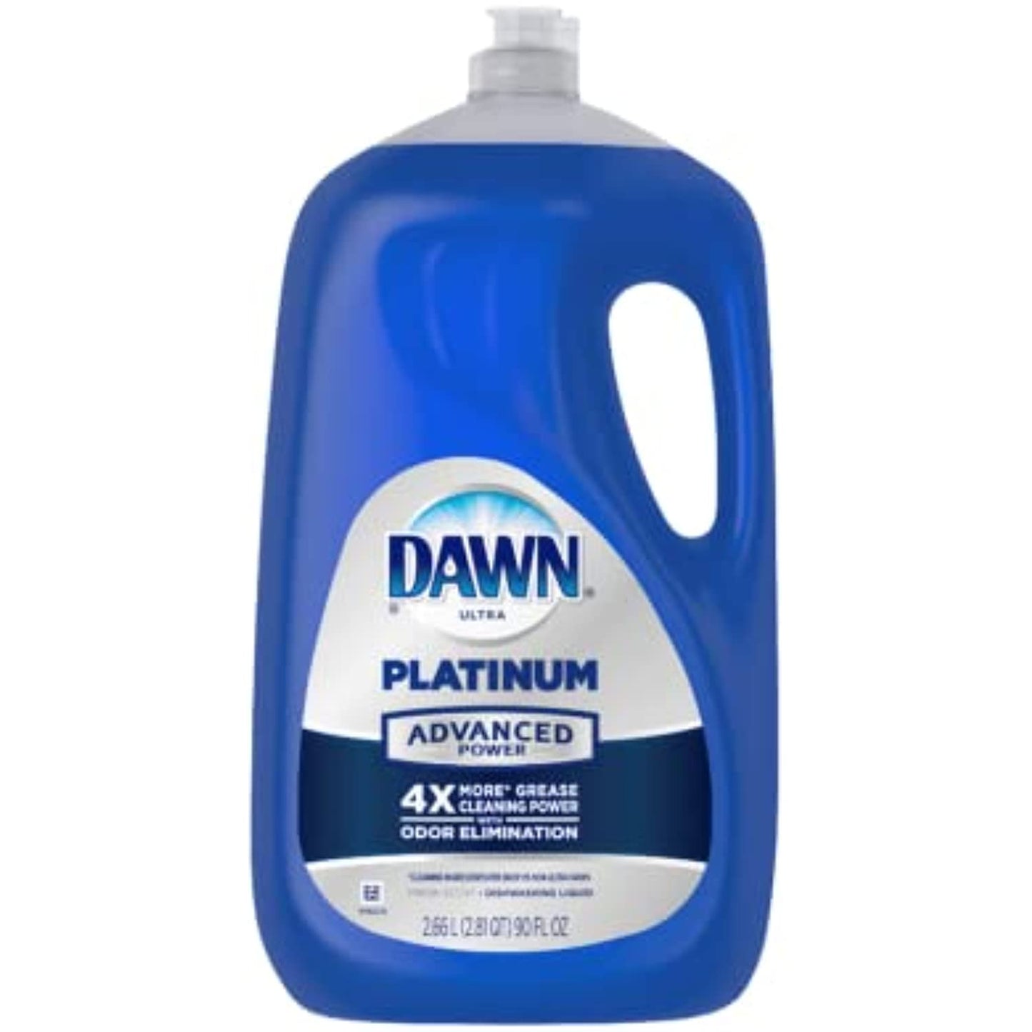 Dawn Ultra Platinum Advanced Power Dishwashing Liquid, Fresh Scent, 90 Ounce