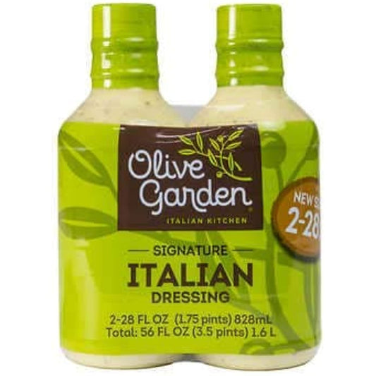 Olive Garden Italian Dressing - 2x28 Ounce Bottles