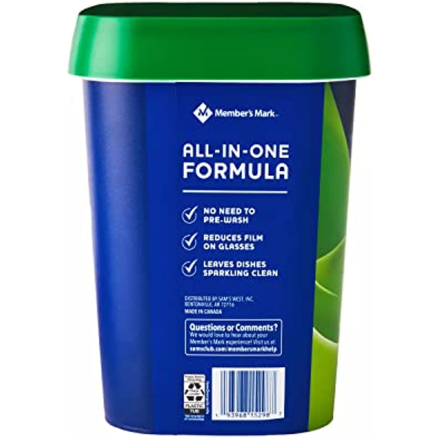 Member's Mark Auto Dishwasher Pacs, Ultimate Clean (105 Count)