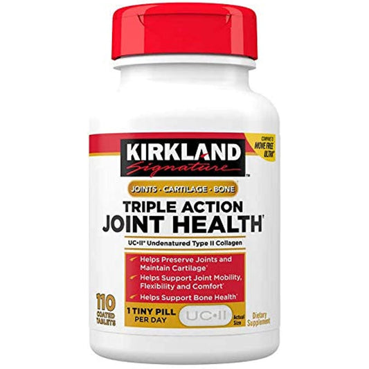 Kirkland Signature Expect More Triple Action Joint Health, 110 Coated Tablets