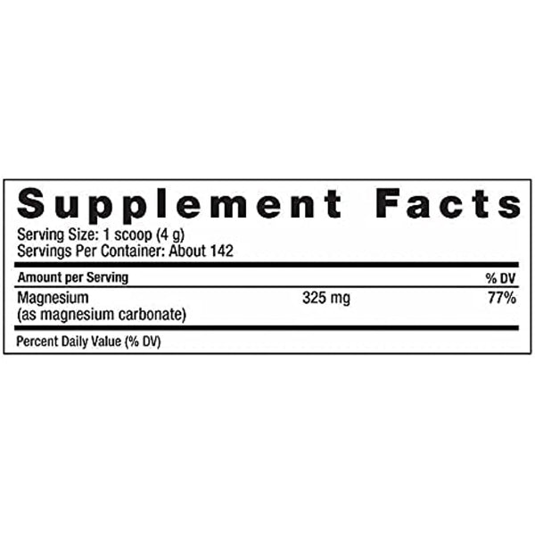 Natural Vitality Calm Magnesium Citrate Powder, 20 Ounces