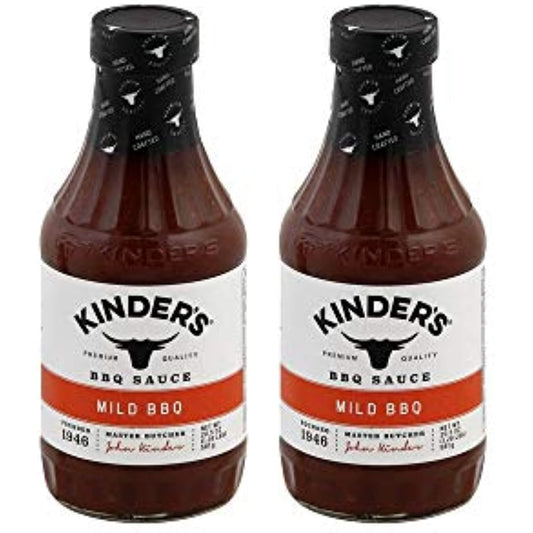 Kinder's Organic Mild BBQ Sauce 30 oz Pack of 2
