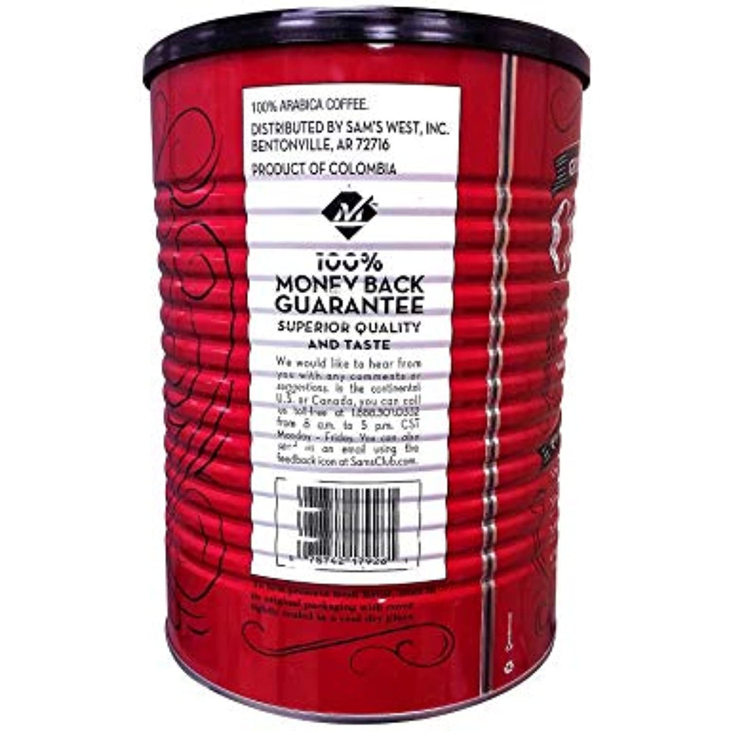 Member's Mark Ground Colombian Coffee (48 oz.) (pack of 2)