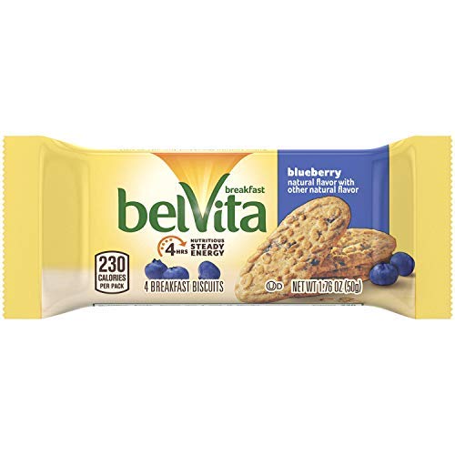 Belvita Blueberry Breakfast Biscuits, 25 ct. (Packaging May Vary)