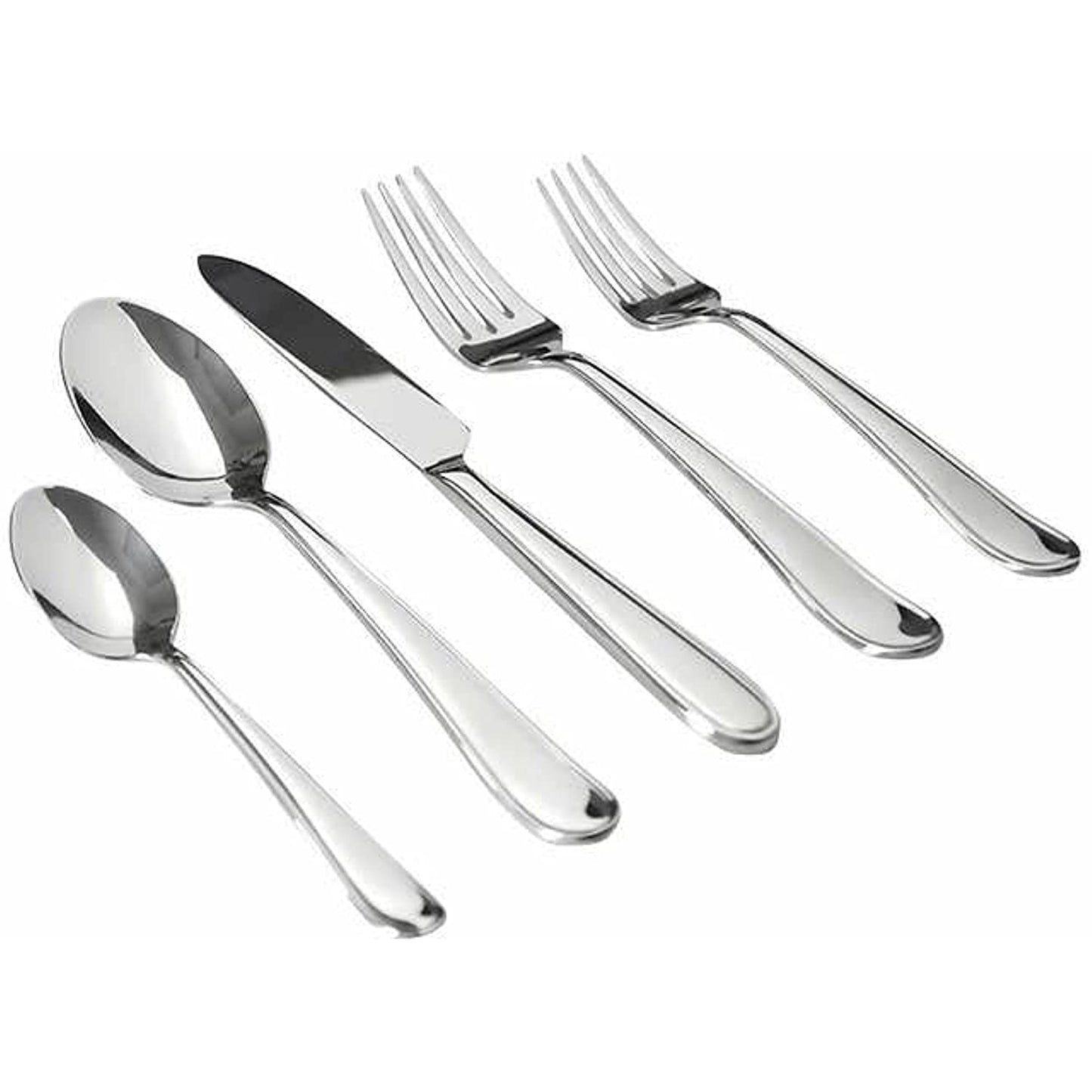 Gourmet Settings I Melody Collection I 20-piece Flatware Set I 18 / 10 Stainless Steel
