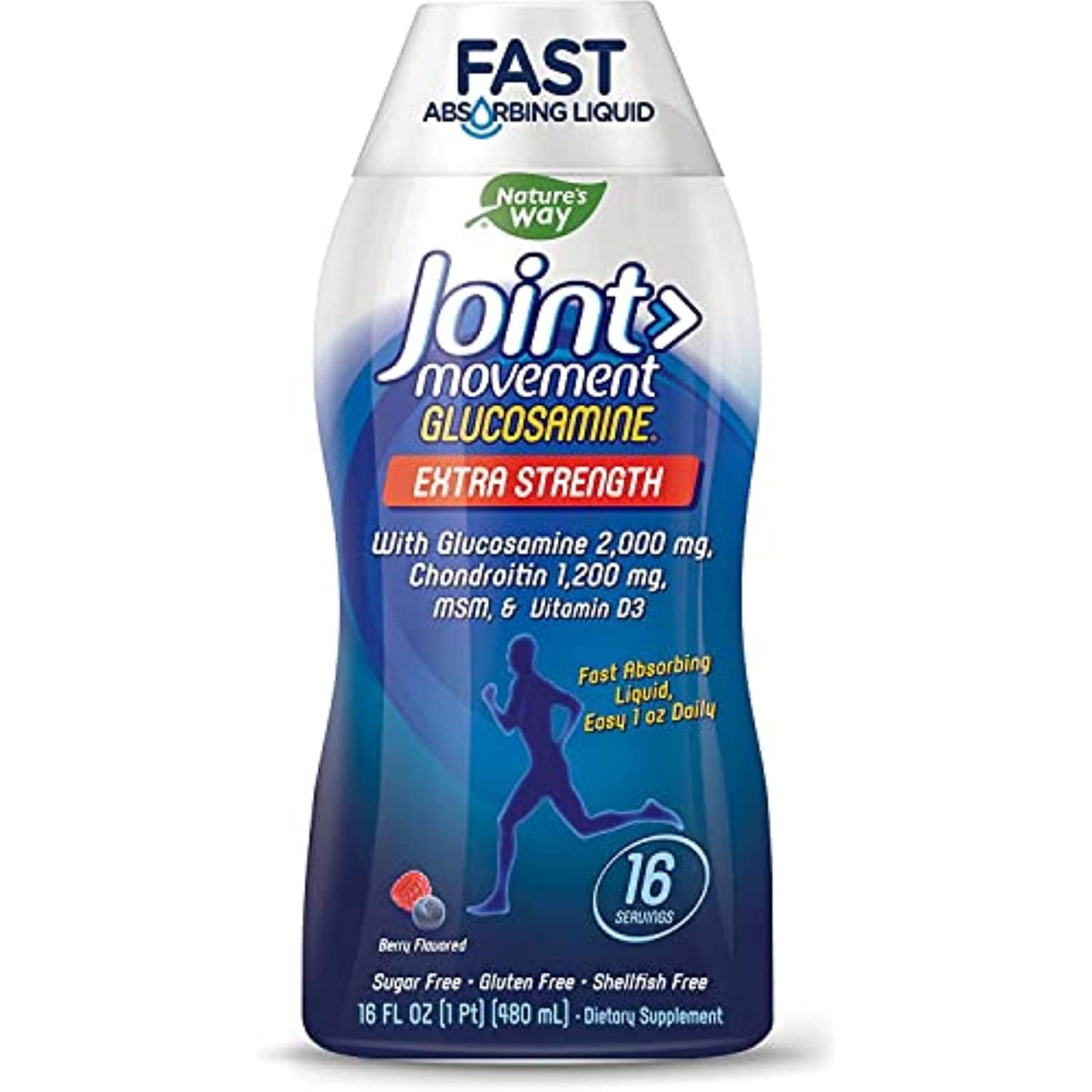 Natures Way Liquid Formula Joint Movement Glucosamine, 480 ML