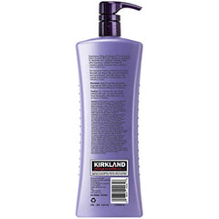 Kirkland Signature Moisturizing Shampoo New and improved formula Rainforest Botanical Extracts, Avocado & Argan Oils ( Pack of 3)