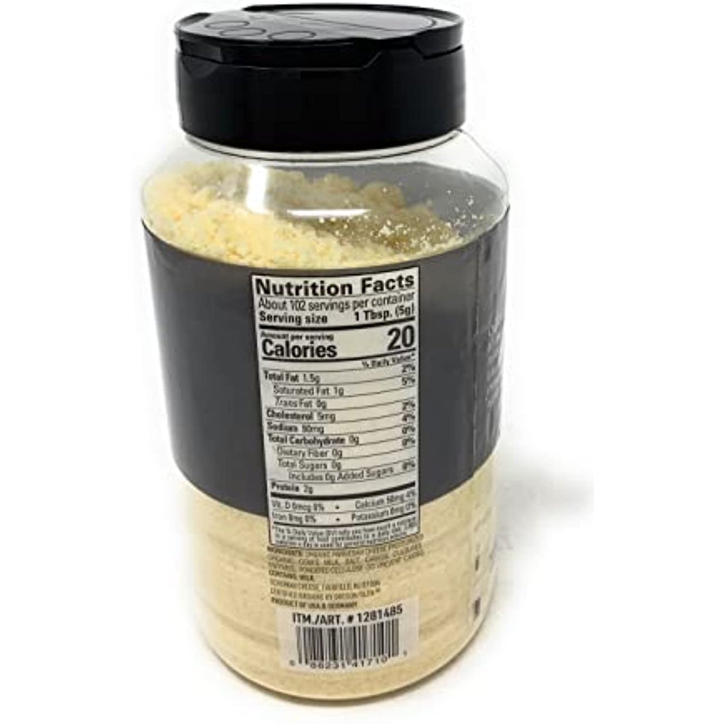 Cello Organic Parmesan Cheese 18oz (Package may vary)