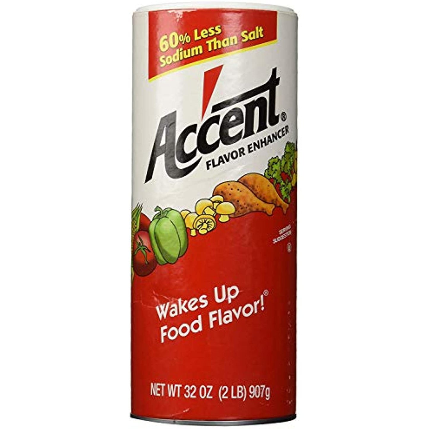 Ac'cent Flavor Enhancer - 2 lb. canister (pack of 2)