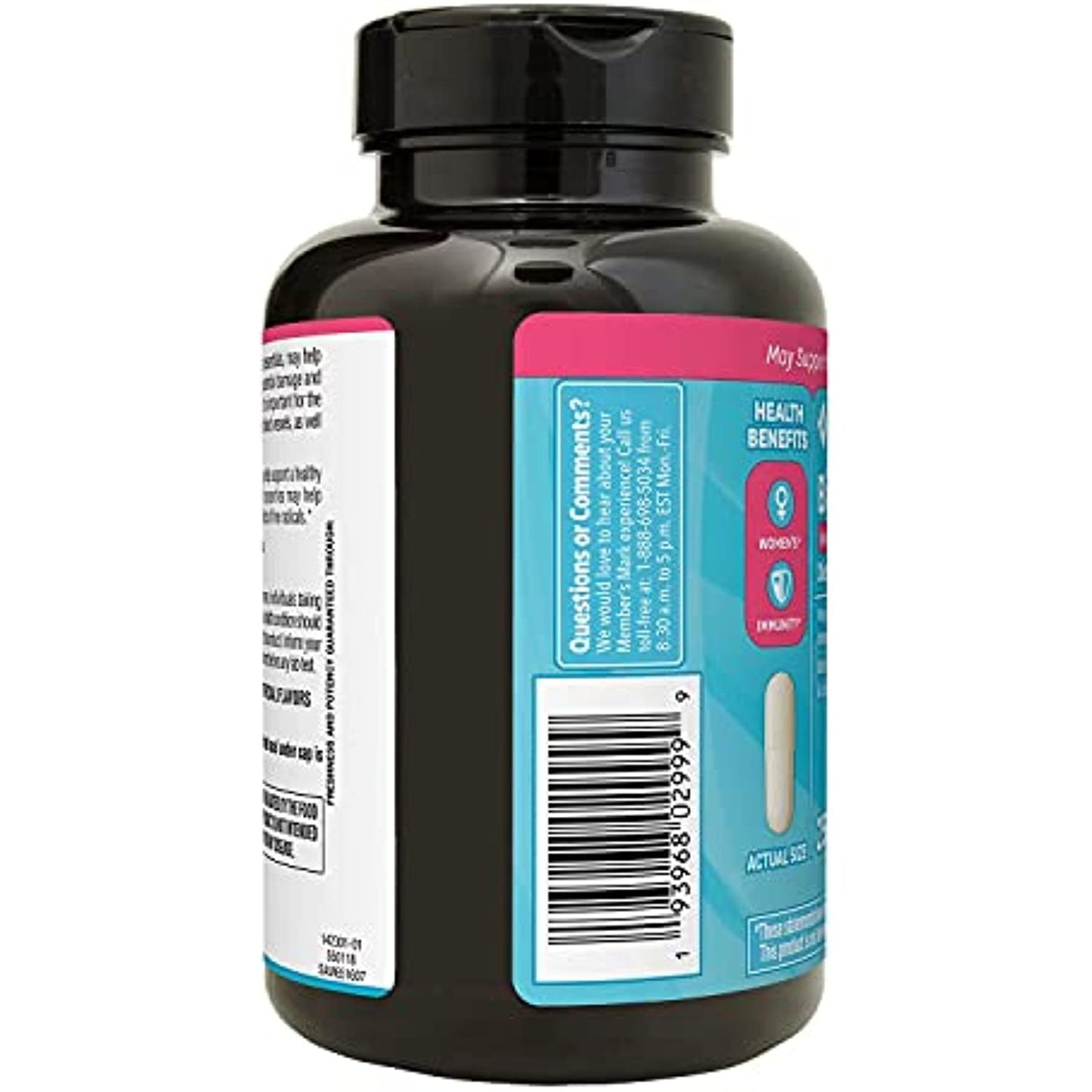 Member's Mark Biotin 10,000mcg with Keratin 100mg (250 ct.)