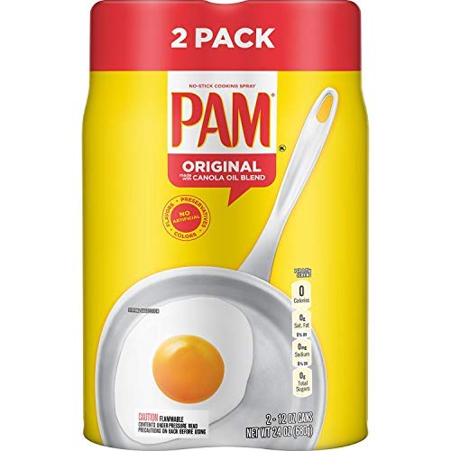 Pam Original No-Stick Cooking Spray, 12 oz., Can, 2 ct. (pack of 2)